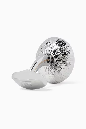 Swivelling Meteorite Cufflinks in Palladium-plated Steel