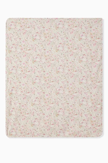Flossy Print Bunny Blanket