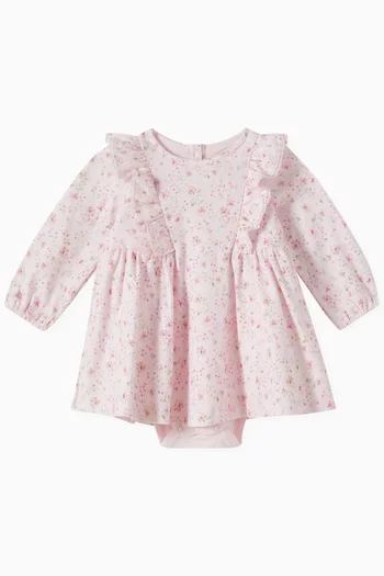 Molly Overlay Dress in Organic Cotton