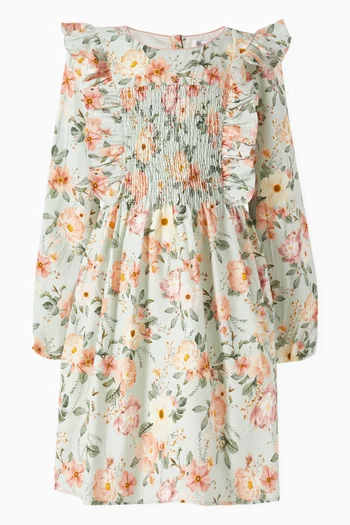 Lyla Dress in Stretchy Cotton