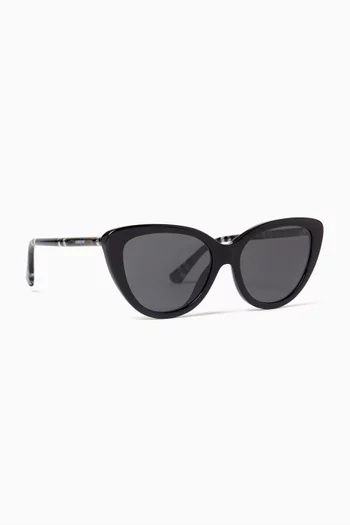 Cat-eye Sunglasses in Acetate