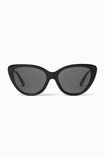 Cat-eye Sunglasses in Acetate