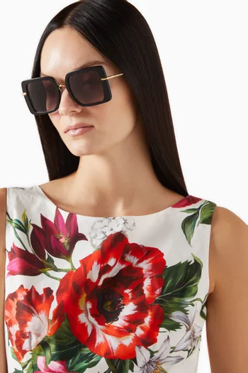 Square Sunglasses in Acetate