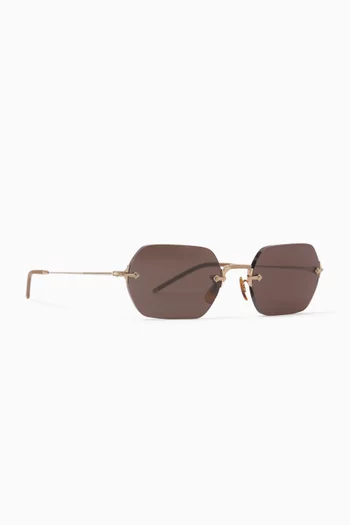 TK-13 Sunglasses in Titanium
