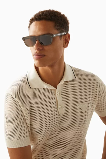 Square Sunglasses in Acetate