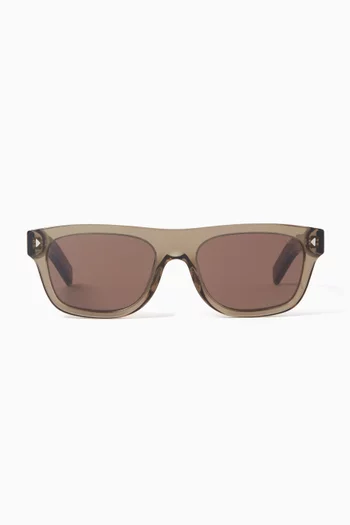 Square Sunglasses in Acetate