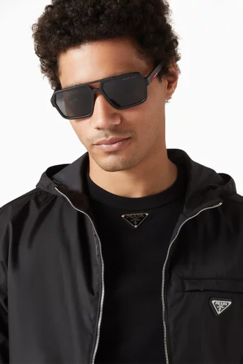 Linea Rossa Aviator Sunglasses in Acetate