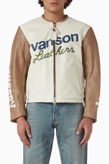 Vanson Moto Jacket in Leather