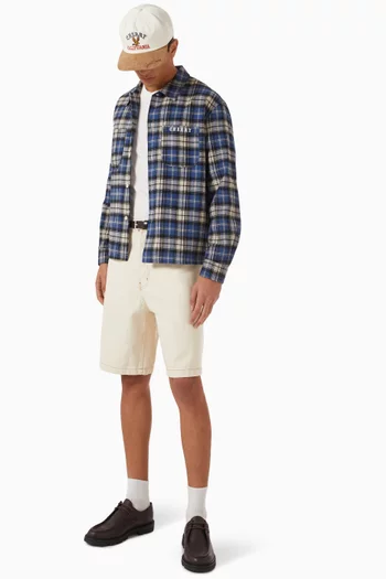 Western Boxy Plaid Shirt