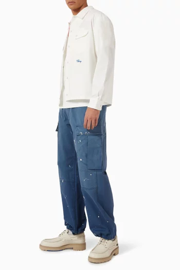 Western Shirt in Cotton-poplin