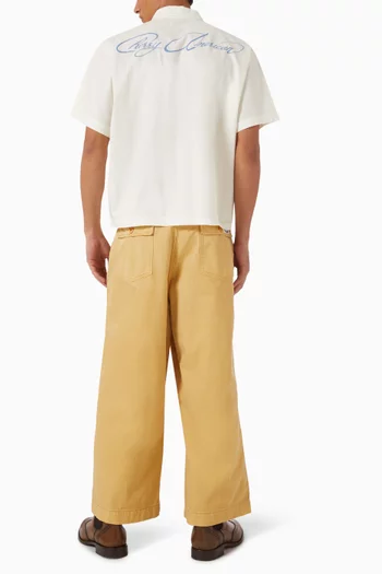 Western Mechanic Shirt in Cotton-twill