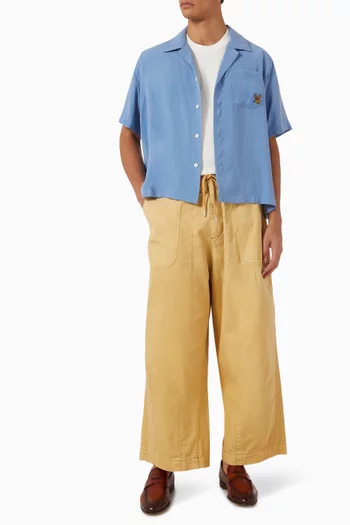 Parachute Pants in Cotton-twill