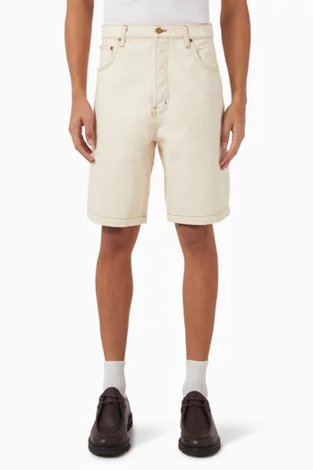 Five-pocket Shorts in Cotton-twill