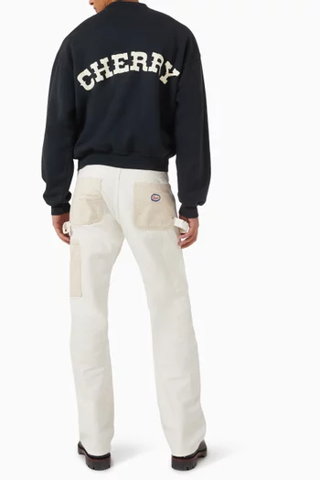 Patchwork Zip Jacket in Cotton