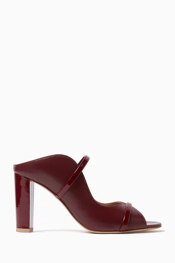 Norah 85 Mule Sandals in Nappa Leather