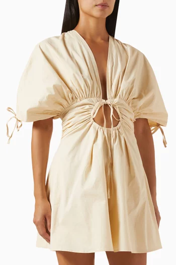 Rina Romper in Stretch-cotton
