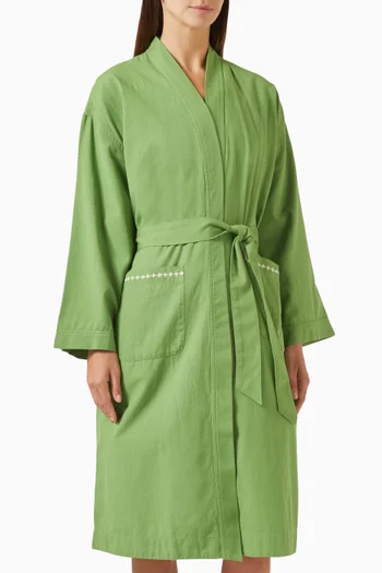 Robe in Cotton & Linen