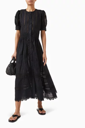 Juliette Maxi Dress in Cotton