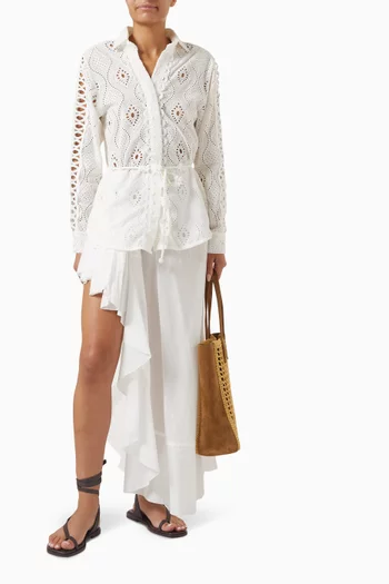 Oriana Cut-out Shirt