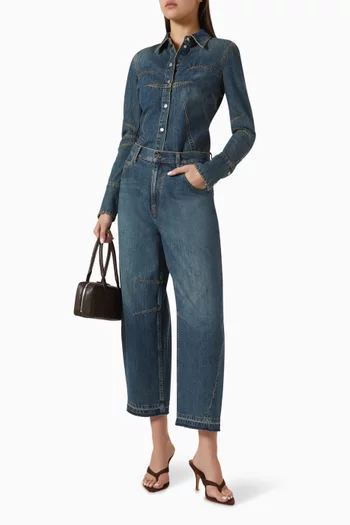 Cocoon Jeans in Denim