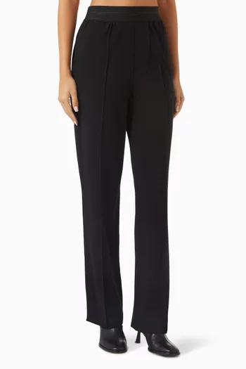 Ponte Car Pants in Viscose Blend