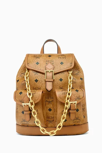 Mini Aren Backpack in Visetos Canvas