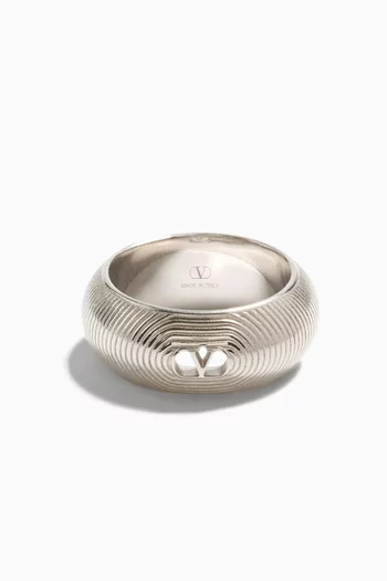Ovalette Ring in Metal