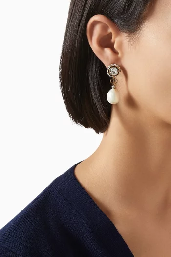 Valentino Garavani VLogo Signature Pearl Earrings