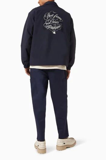La Veste Slogan Vignes Jacket in Ripstop