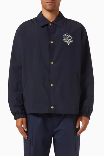 La Veste Slogan Vignes Jacket in Ripstop