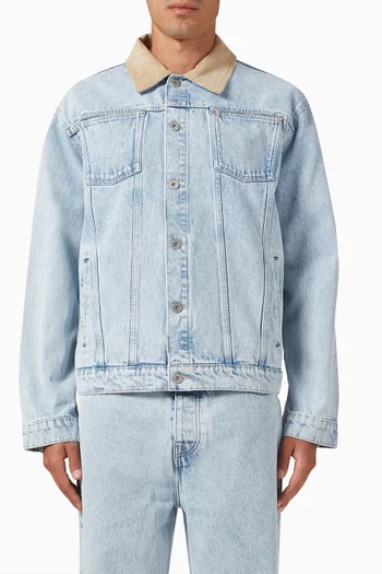 La Veste Jean Délavée Jacket in Denim