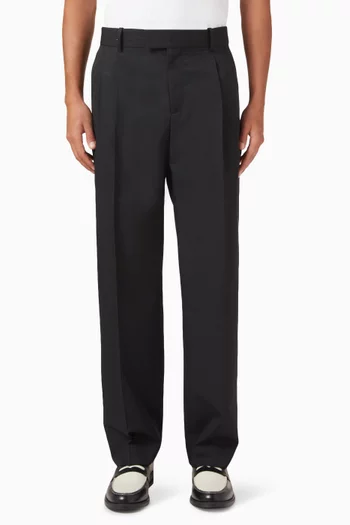 Le Pantalon Golfeur Pants in Wool-blend