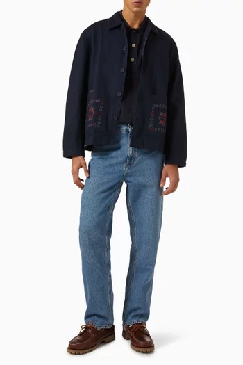 Russell Straight Fit Jeans in Denim