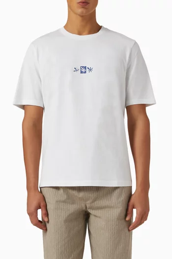 Dean Floral Graphic T-shirt in Organic Cotton