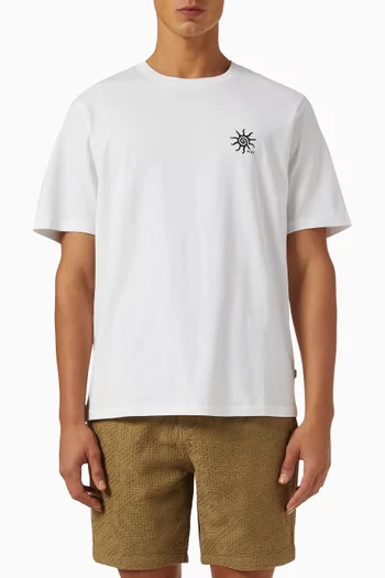 Dean London Postcard T-shirt in Organic Cotton