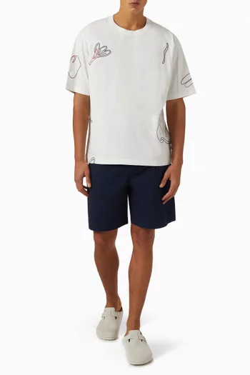 Milton Scribble T-shirt in Compact Organic Cotton
