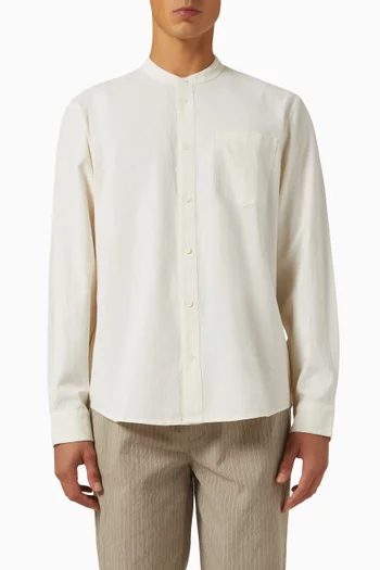 Abbot Shirt in Chambray Cotton