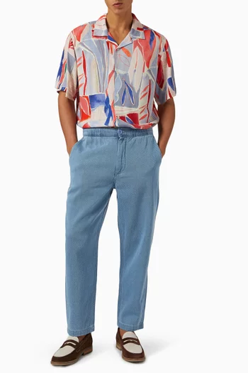 Didcot Abstract Shirt in Viscose