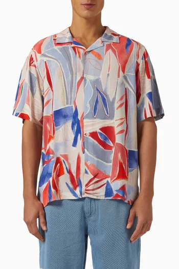 Didcot Abstract Shirt in Viscose