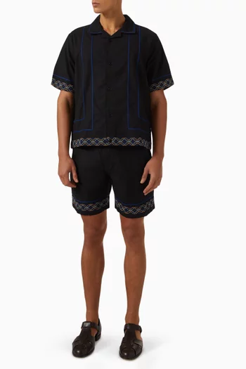 Lido Border Placement Shirt