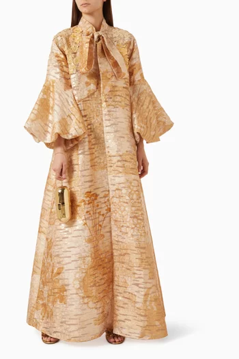Embellished Dress in Organza