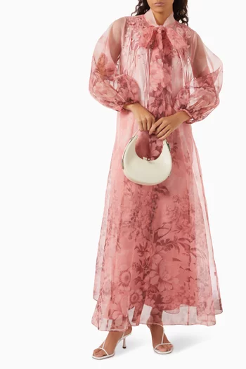 Helena Cape & Dress Set in Organza