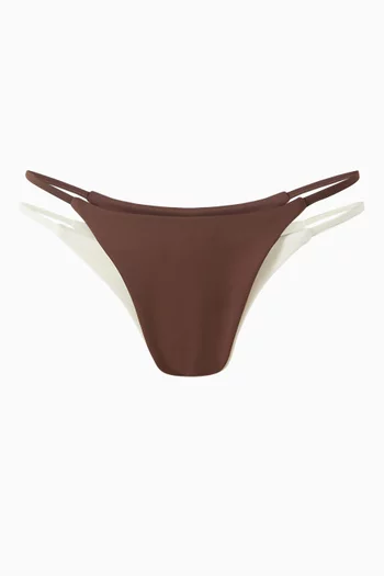 Nelly Double-layer Bikini Briefs