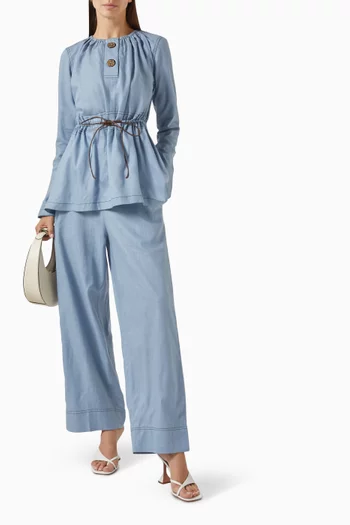 Luda Co-ord Set in Linen