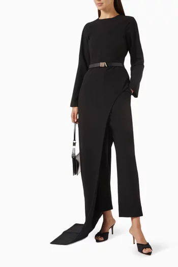 Rose Co-ord Set in Terry-rayon