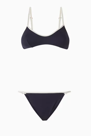Edged Triangle Bikini Set