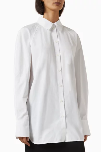 Raw Raglan Shirt in Organic Cotton