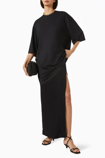 Oversized T-shirt Dress in Jersey