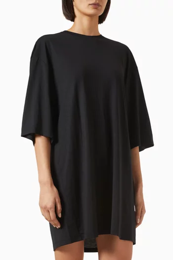 Oversized T-shirt Dress in Jersey
