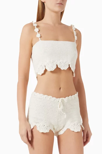 Jasmin Crochet Crop Top